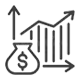 Cost efficiency icon