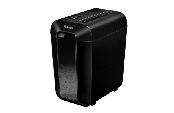 Fellowes Powershred LX65 cross-cut paper shredder available for rent in Dubai and Sharjah